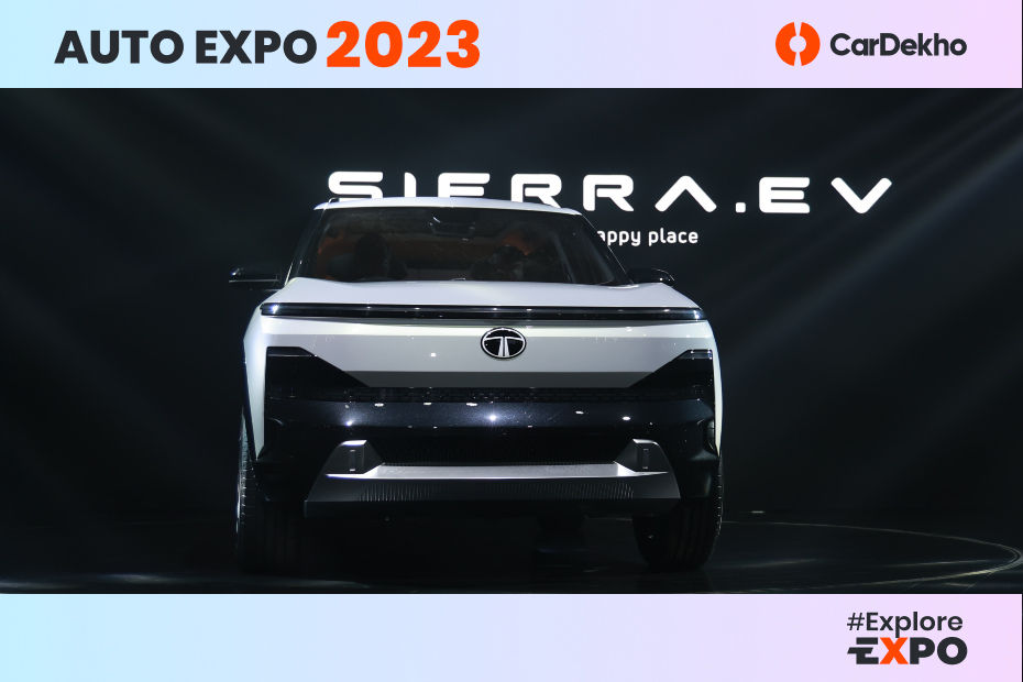 Tata Sierra EV at Auto Expo 2023