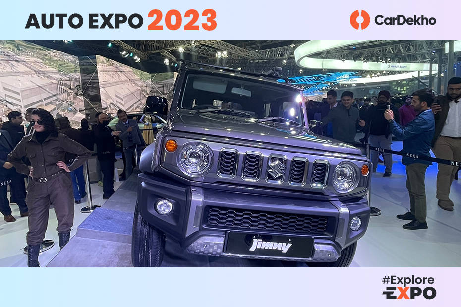 Maruti en Auto Expo 2023: Jimny con accesorios revelado en 7 imágenes