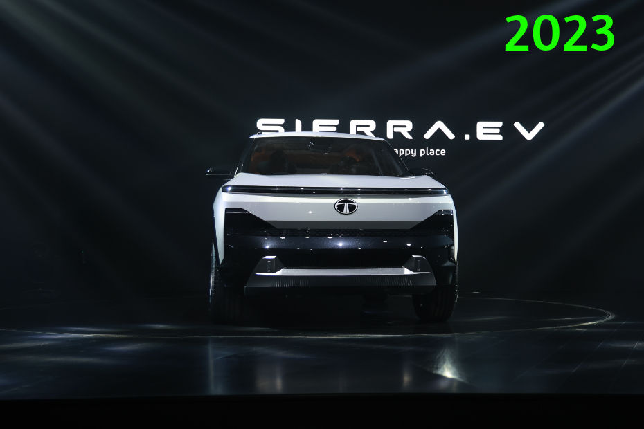 2023 Tata Sierra Concept Front