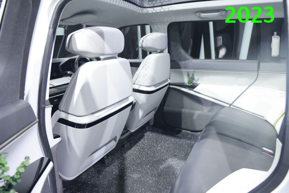 2023 Tata Sierra Concept Rear Seats
