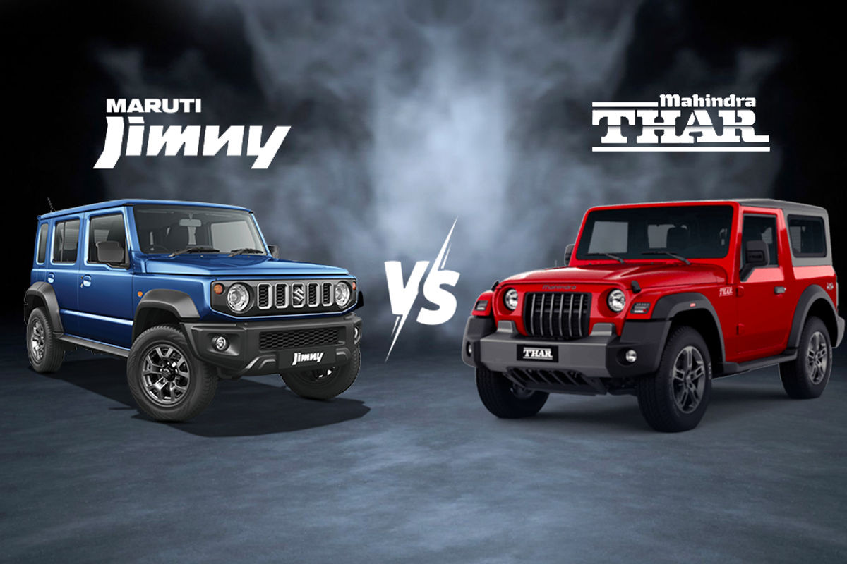 Maruti Jimny Vs Mahindra Thar