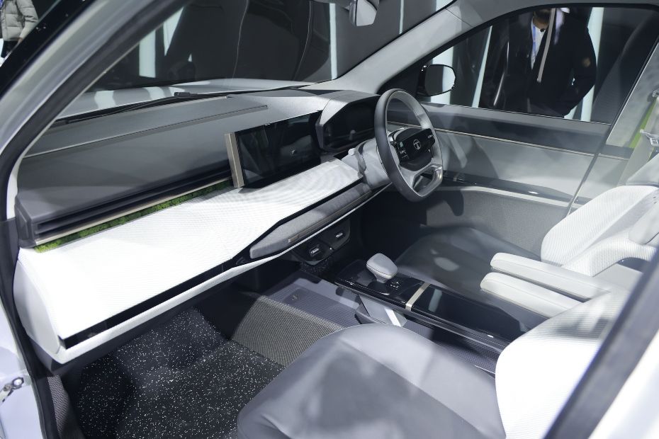 Tata Sierra EV cabin Tata Sierra EV cabin