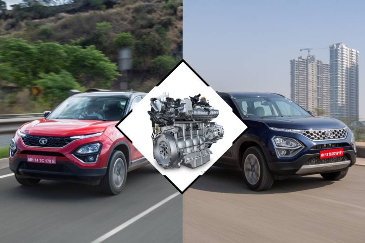Tata Harrier and Safari will get petrol engine Tata Harrier and Safari will get petrol engine