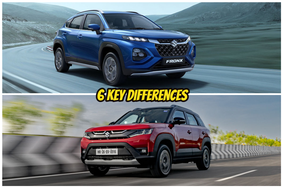 Explore The Differences Between Maruti Fronx & Brezza