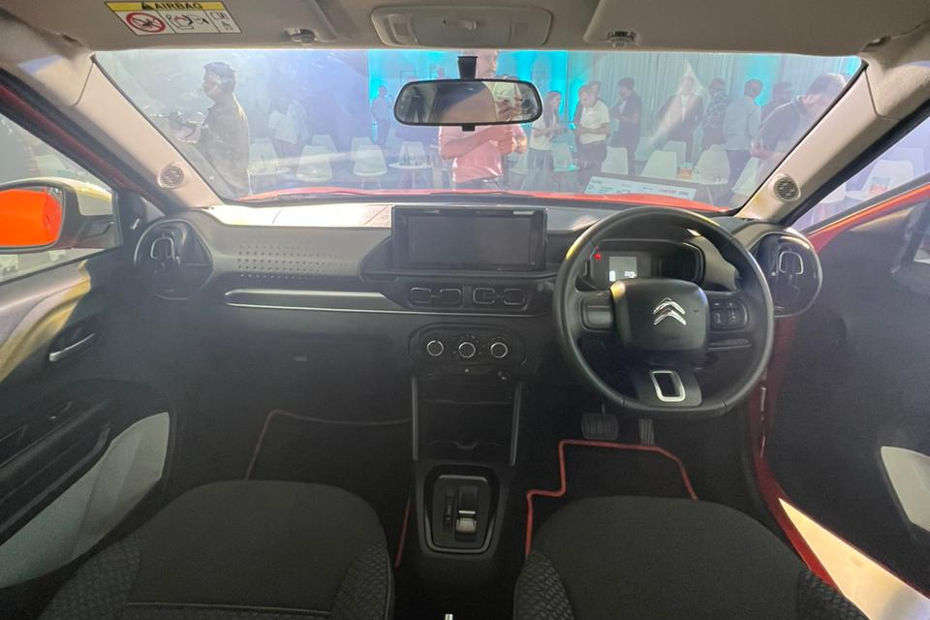 Citroen eC3 cabin