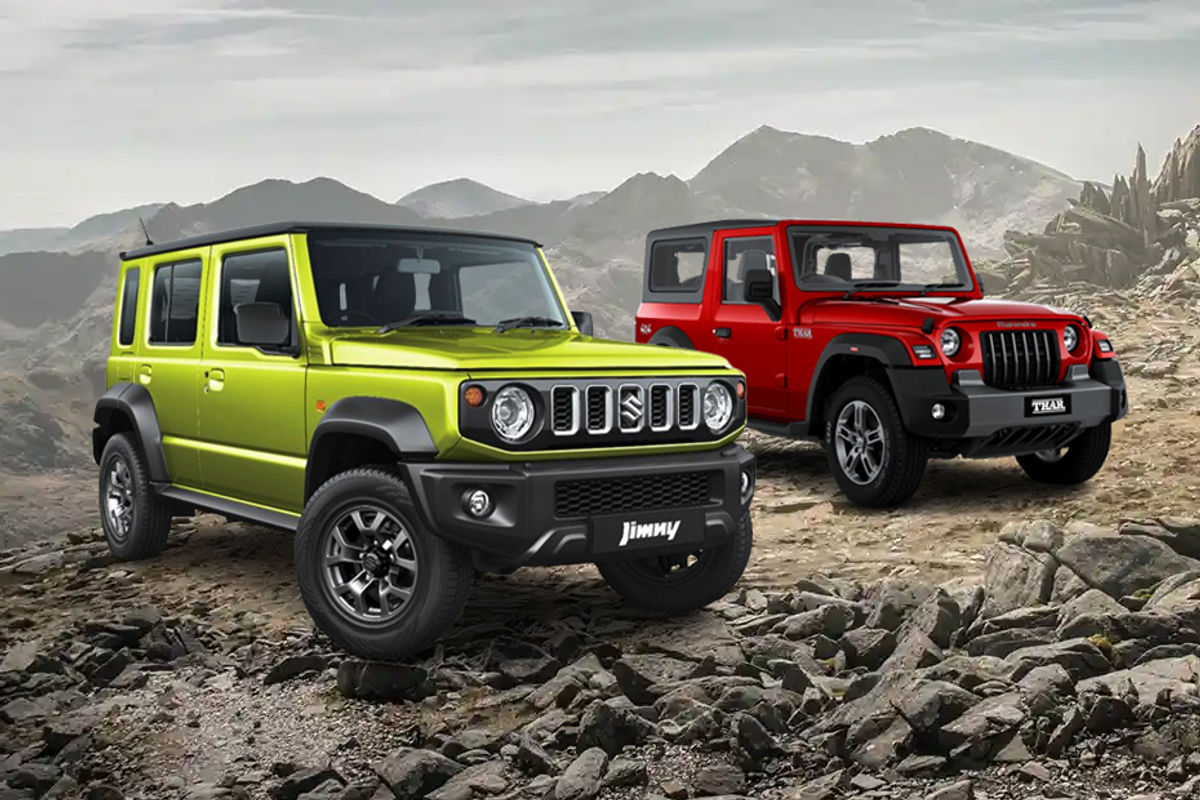 Jimny vs Thar