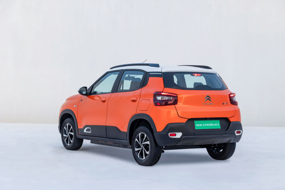Citroen eC3 rear