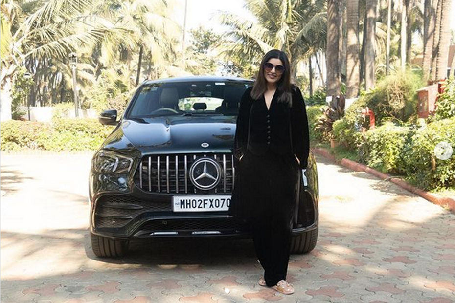 Sushmita Sen With Her Mercedes-AMG GLE 53 Coupe