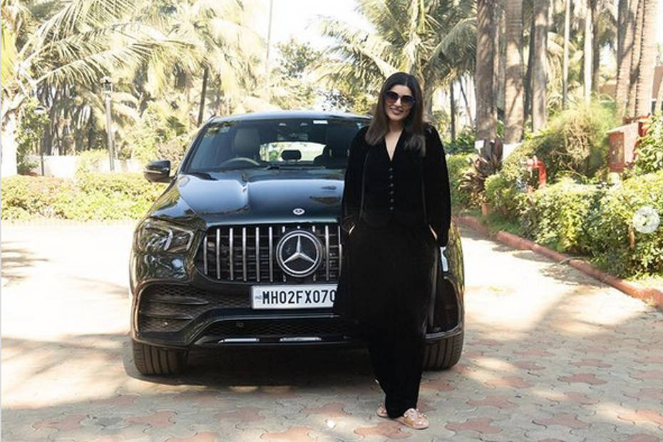 Sushmita Sen With Her Mercedes-AMG GLE 53 Coupe