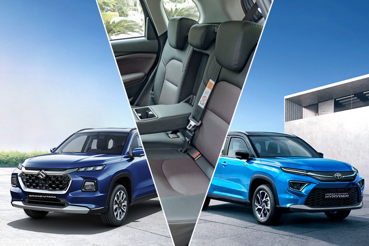 Maruti Grand Vitara and Toyota Urban Cruiser Hyryder