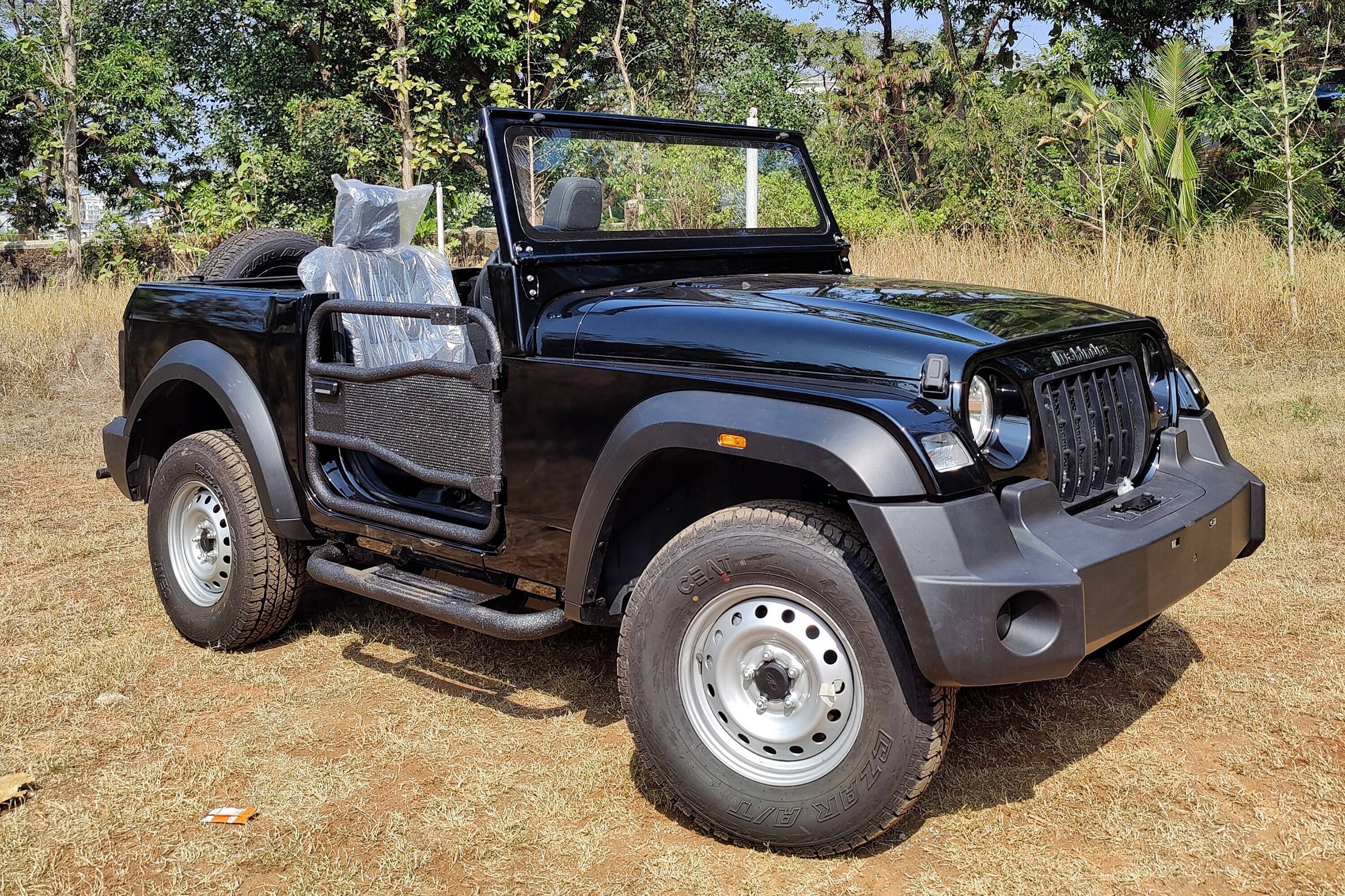 Jeep without online roof