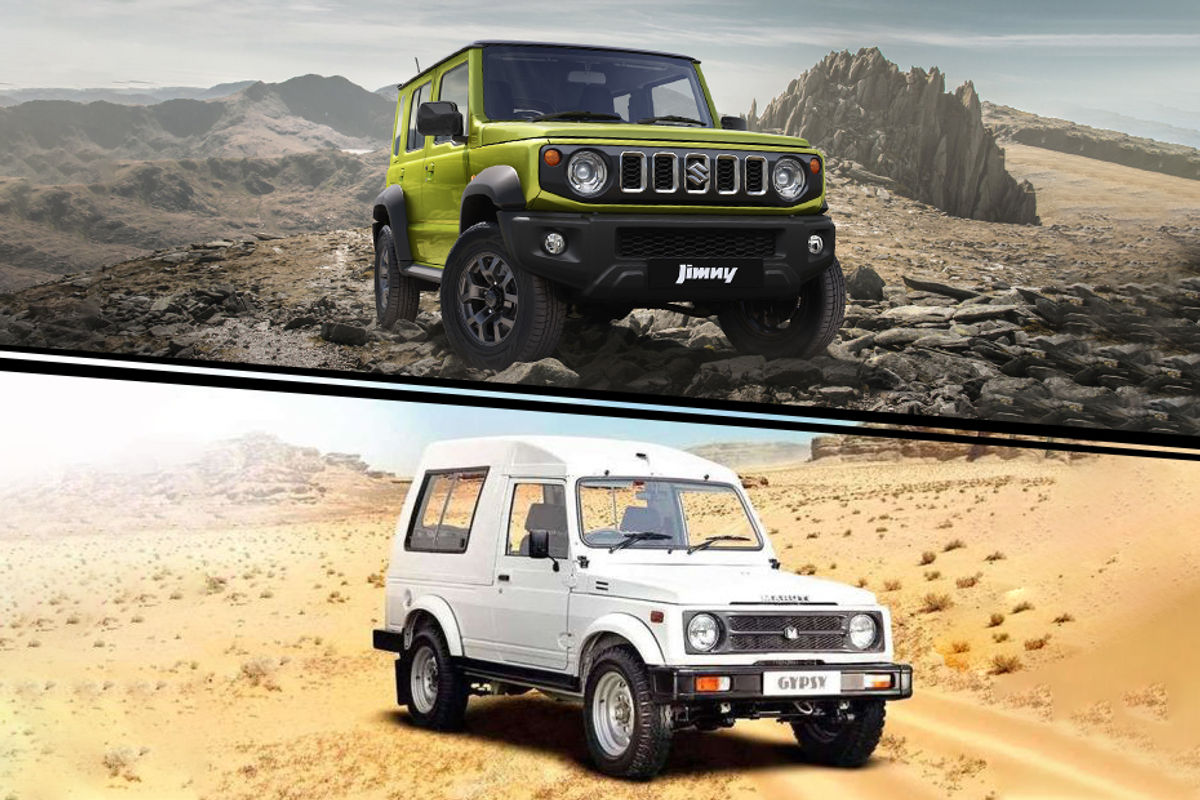 Maruti Jimny vs Maruti Gypsy