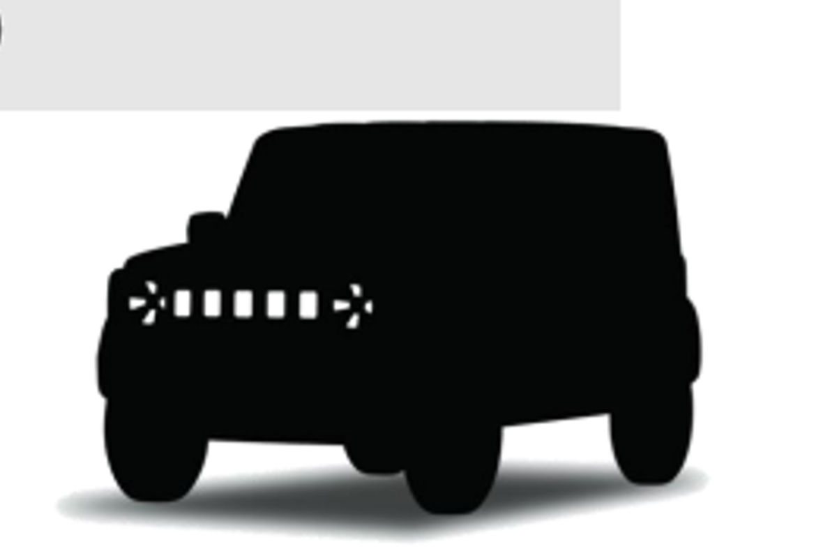 Maruti Suzuki Jimny EV silhouette Maruti Suzuki Jimny EV silhouette