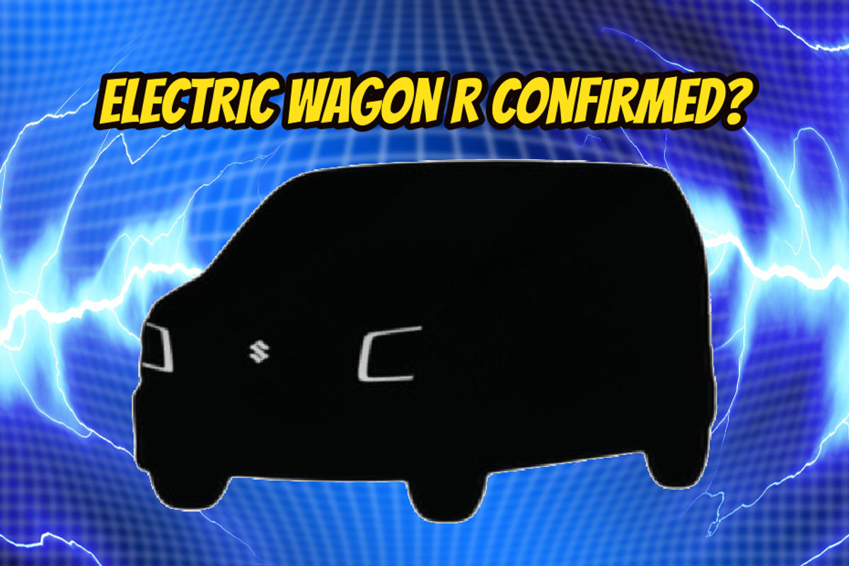 Wagon R EV teaser Wagon R EV teaser