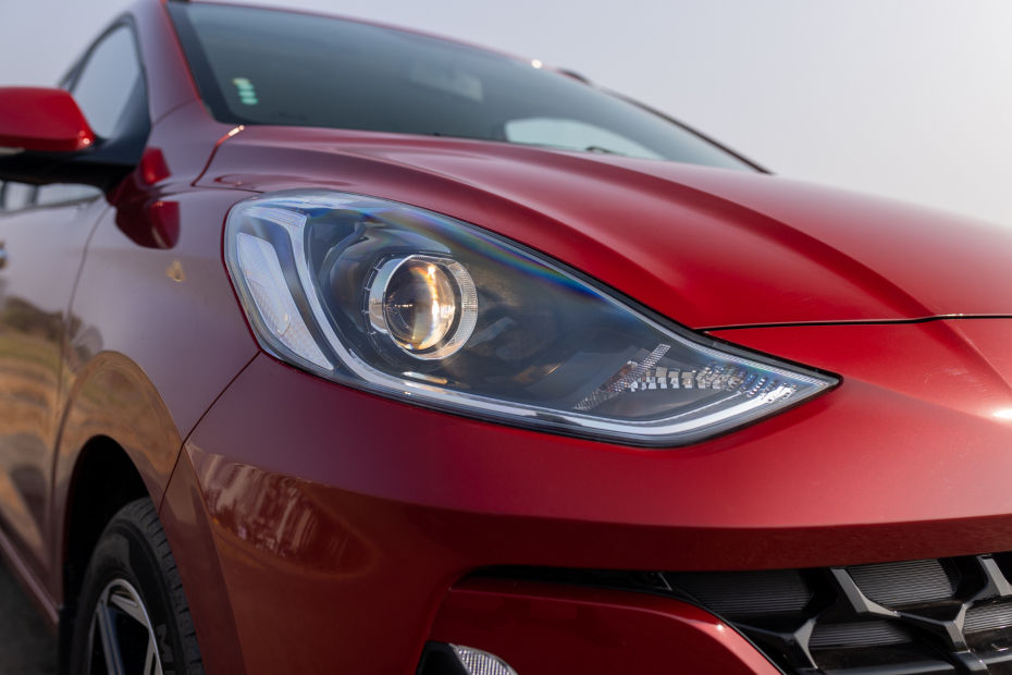 New Hyundai Grand i10 Nios headlight