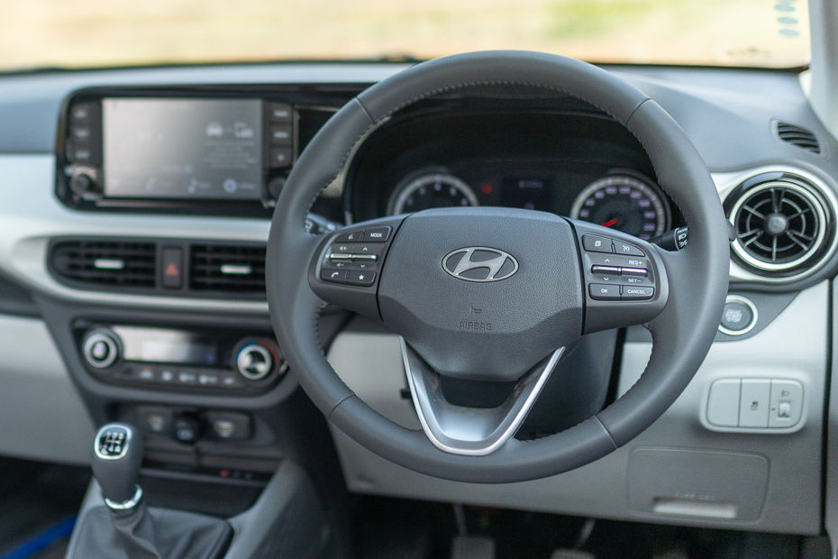 New Hyundai Grand i10 Nios steering wheel
