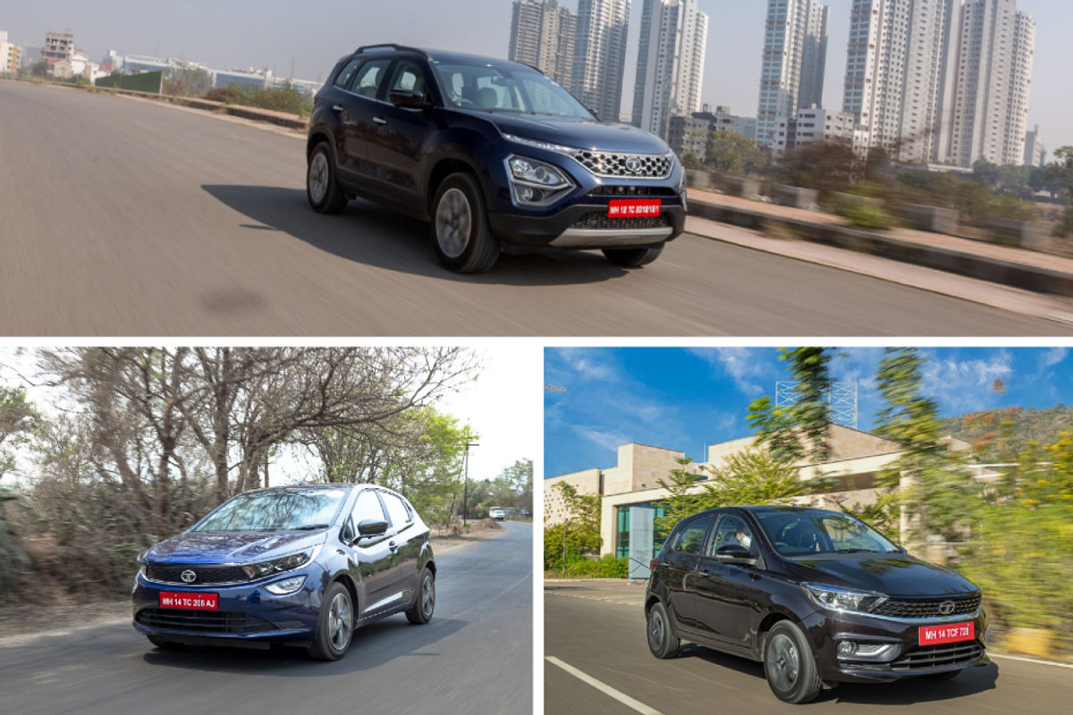 Tata Safari, Altroz and Tiago