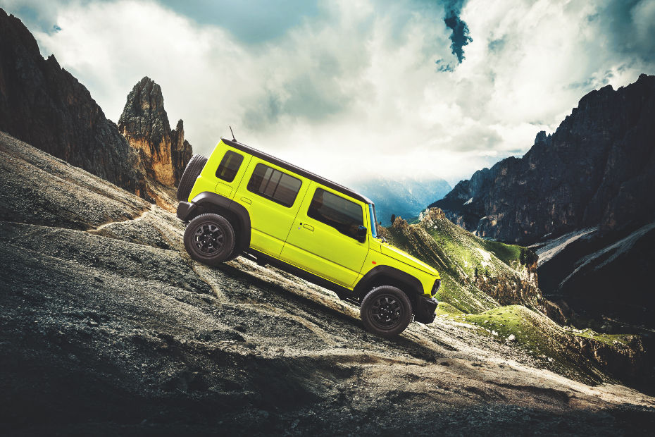 Maruti Jimny side Maruti Jimny side