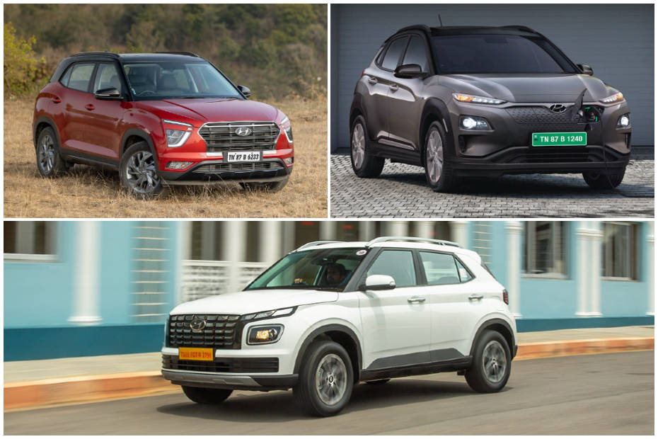 Hyundai Creta, Venue and Kona Electric Hyundai Creta, Venue and Kona Electric