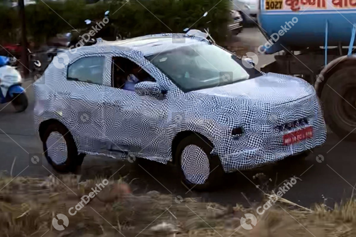 Tata Nexon 2024 spied