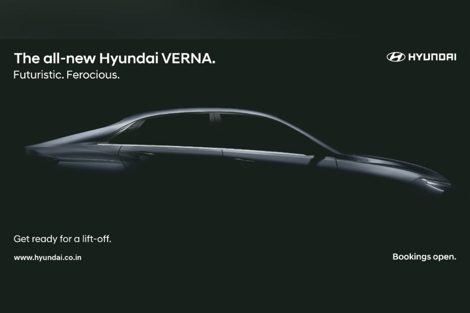 Fourth-gen Hyundai Verna Teaser 