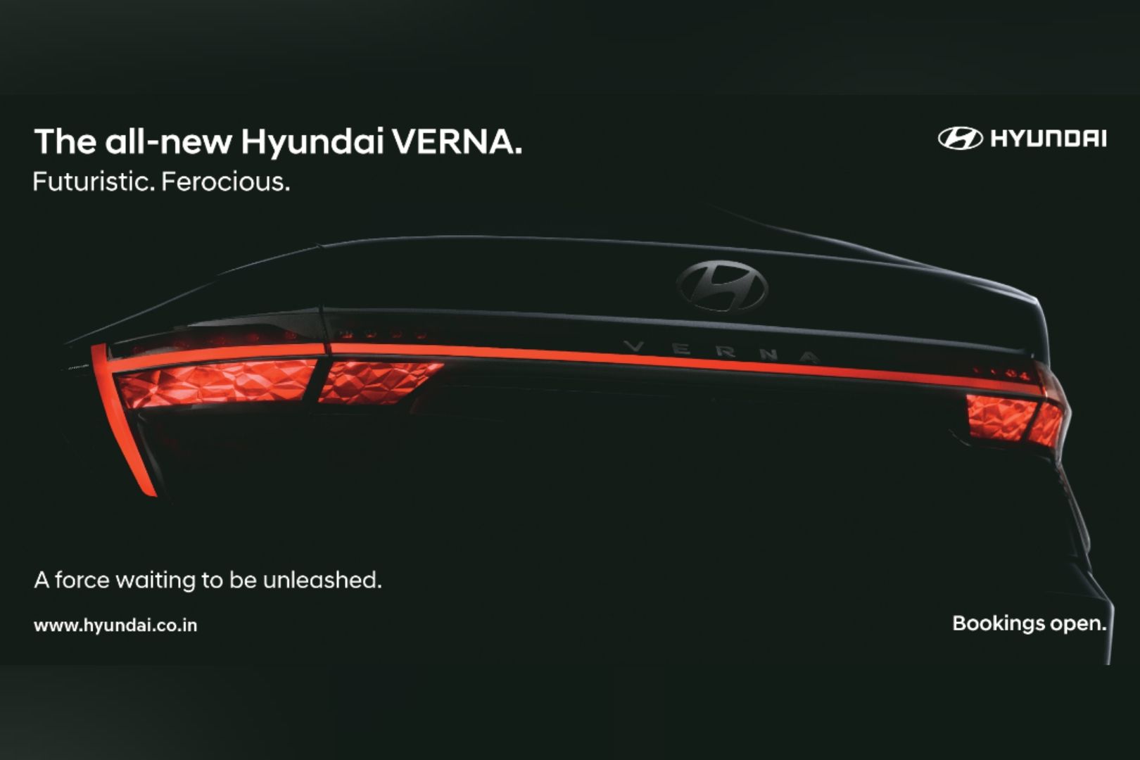 Fourth-gen Hyundai Verna Rear Fourth-gen Hyundai Verna Rear