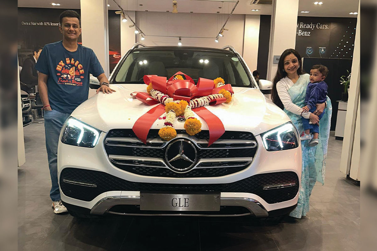 Prafull Billore With His Mercedes-Benz GLE Prafull Billore With His Mercedes-Benz GLE