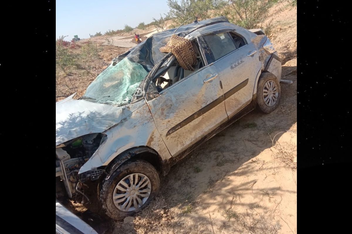 Delhi-Dausa Expressway accident Delhi-Dausa Expressway accident
