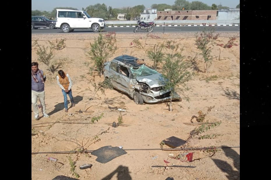 Delhi-Dausa Expressway accident Delhi-Dausa Expressway accident