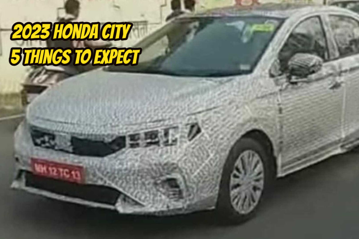 Facelifted Honda City