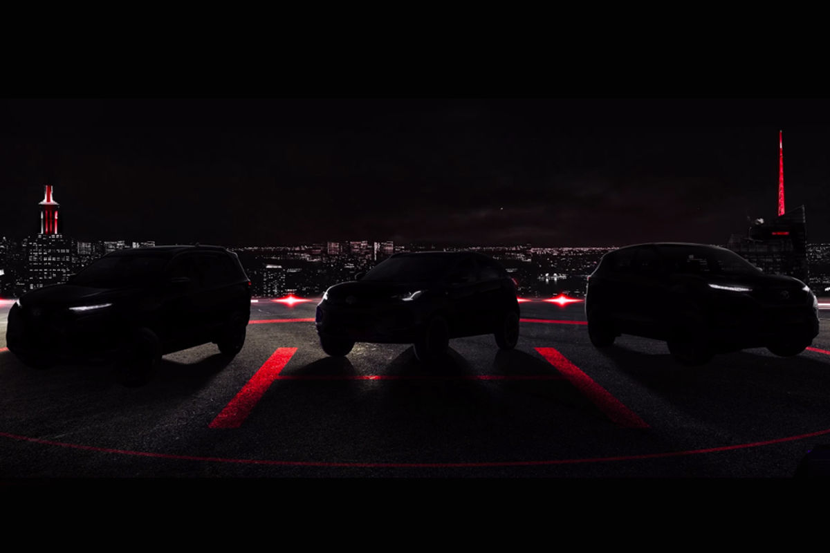 Tata Safari, Nexon and Harrier Red Dark editions