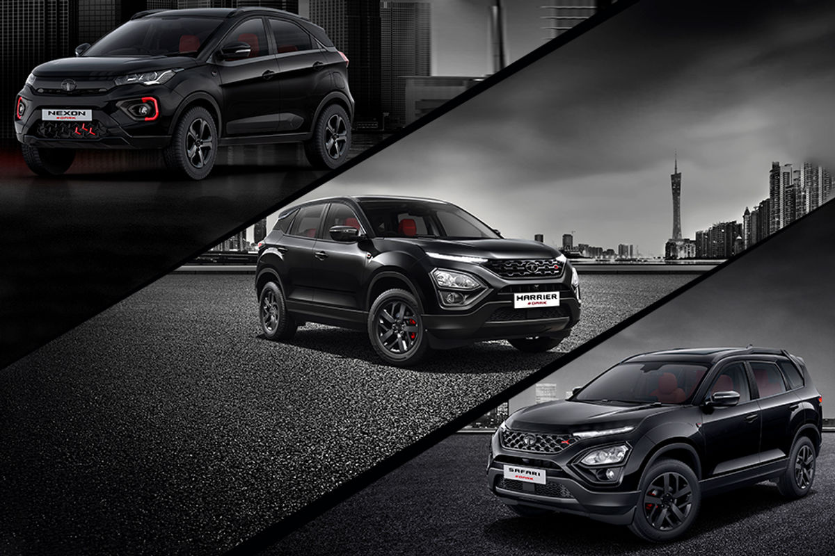 Tata Nexon, Harrier And Safari Red Dark Editions