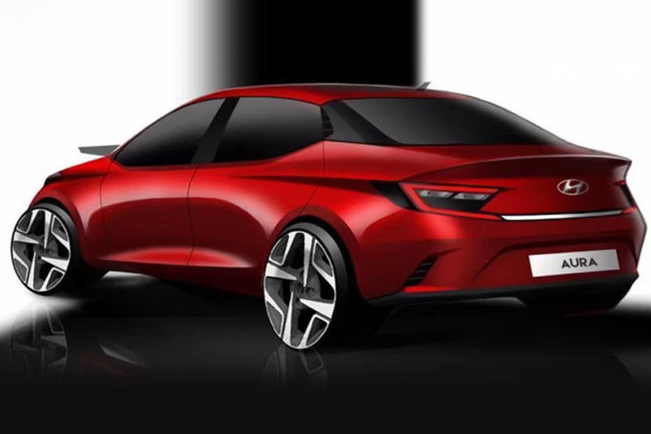 Pre-facelift Hyundai Aura Sketch