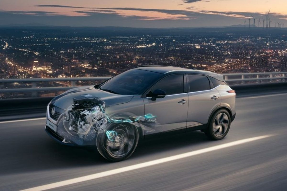 Nissan Qashqai e-power hybrid