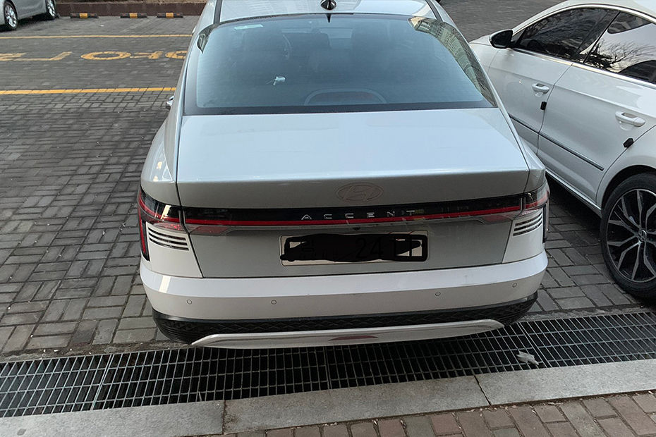 2023 Hyundai Verna Rear