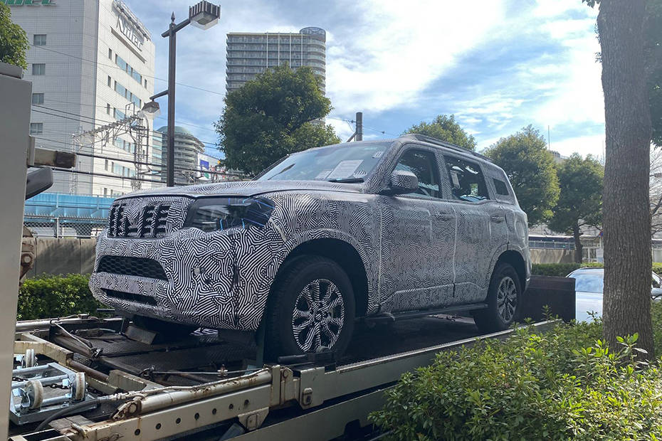 Mahindra Scorpio N spied in Japan