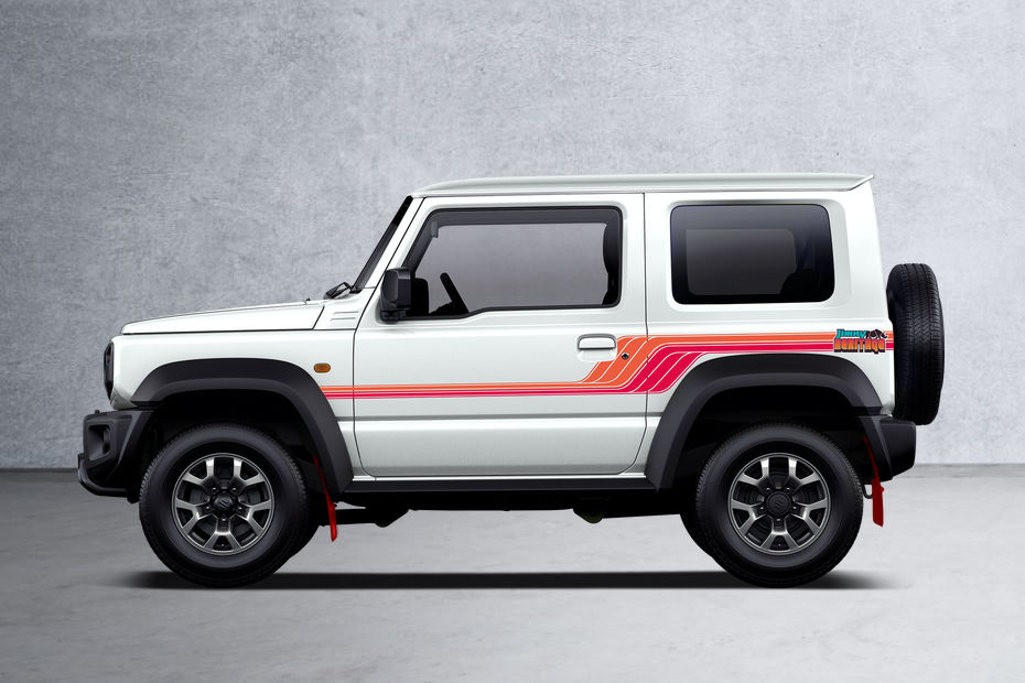 Suzuki Jimny Heritage edition side Suzuki Jimny Heritage edition side
