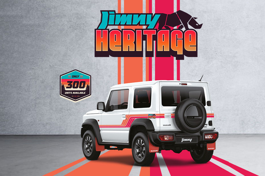 Suzuki Jimny Heritage edition rear Suzuki Jimny Heritage edition rear