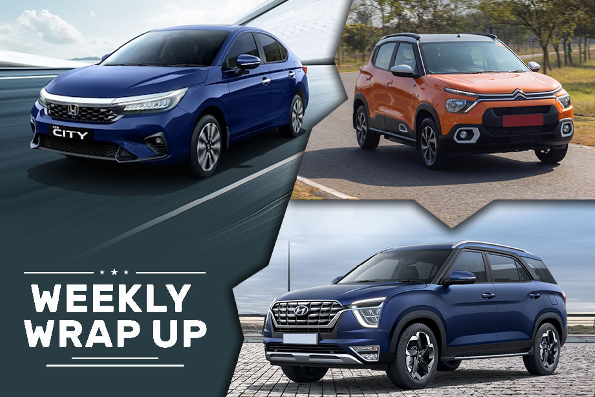 Honda City Facelift, Hyundai Alcazar, Citroen eC3 Honda City Facelift, Hyundai Alcazar, Citroen eC3