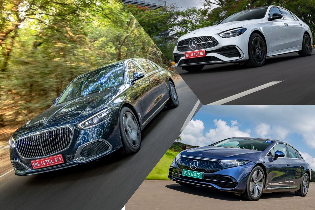 Mercedes-Benz S-Class Maybach, C-Class and EQS 580 Mercedes-Benz S-Class Maybach, C-Class and EQS 580