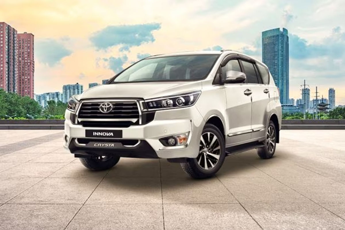 Updated Toyota Innova Crysta