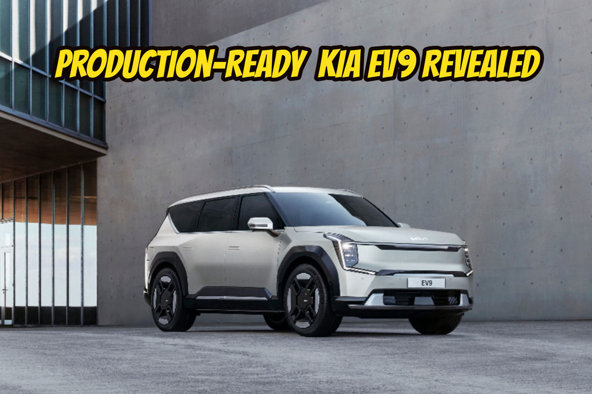 Production-ready Kia EV9 revealed Production-ready Kia EV9 revealed