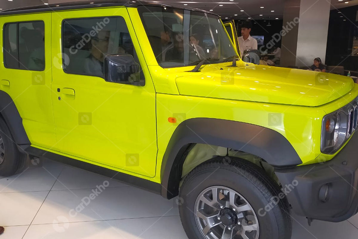 Maruti Jimny at Dealership Maruti Jimny at Dealership