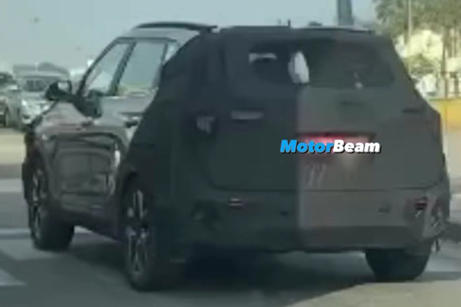 2023 Kia Seltos rear spied