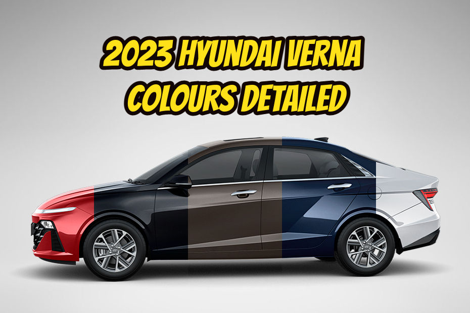 2023 Hyundai Verna Colour Options In Detail