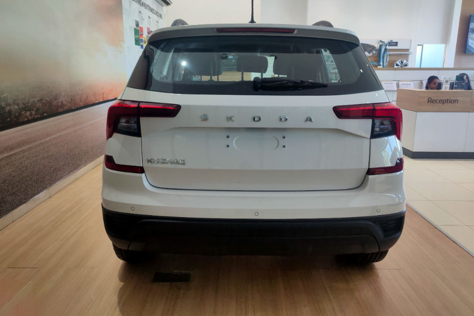 Skoda Kushaq Onyx Edition Rear Skoda Kushaq Onyx Edition Rear