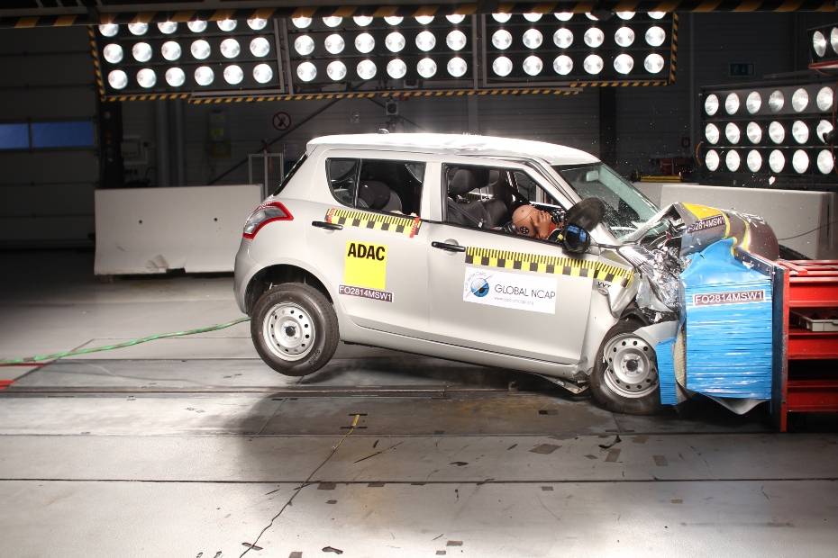 Maruti Swift With No Airbags