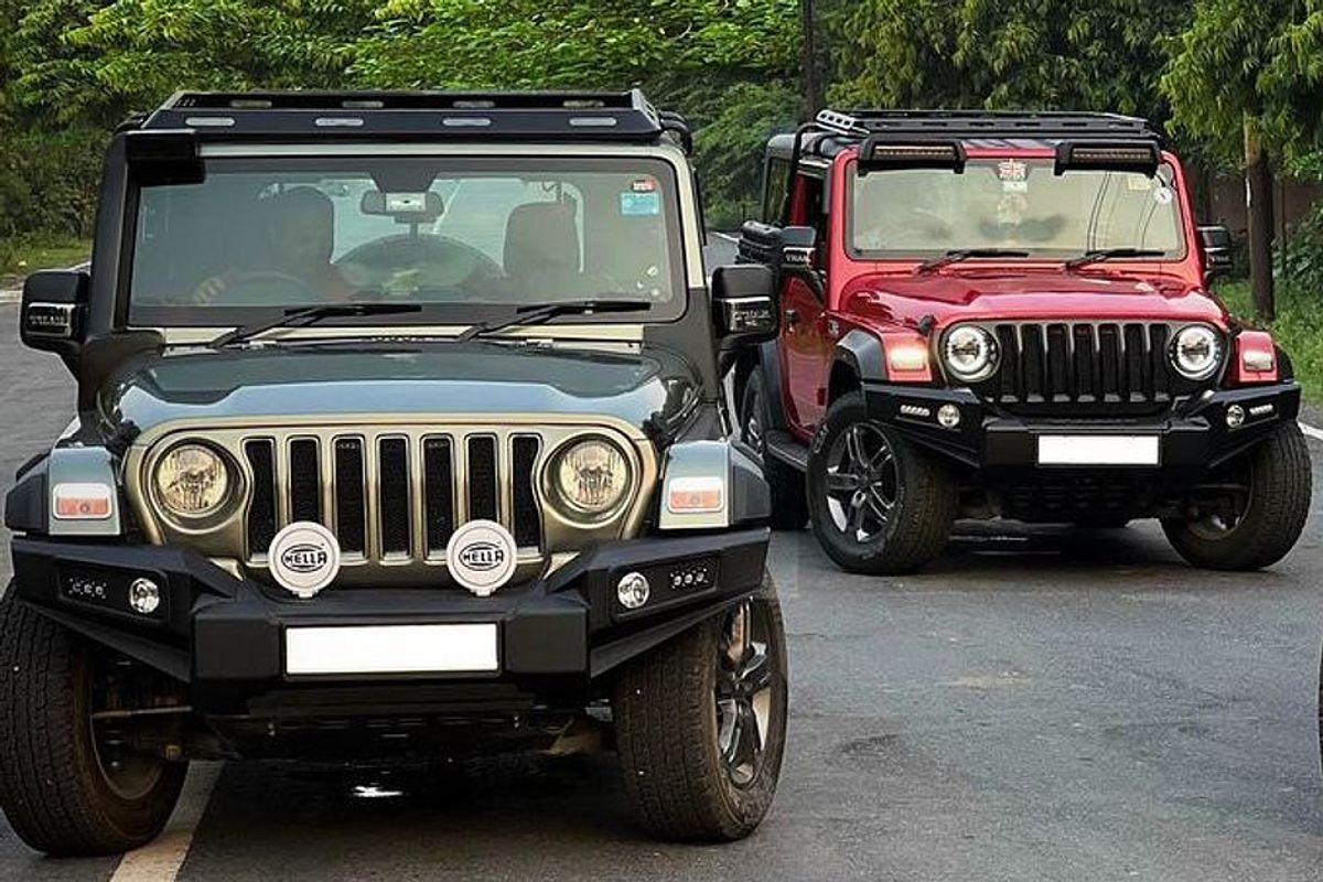 Modified Mahindra Thars