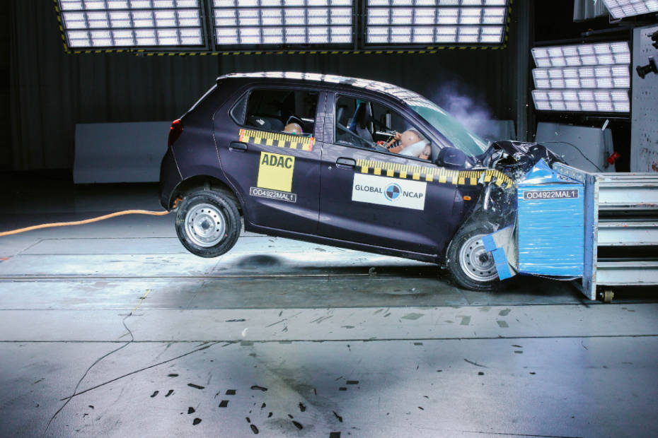 Maruti Alto K10 Crash Test: Front Impact