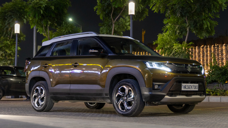 Maruti Brezza Road Test Images